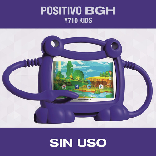 Tablet Positivo Bgh Y710 Kids Nueva Sin Uso Color Violeta