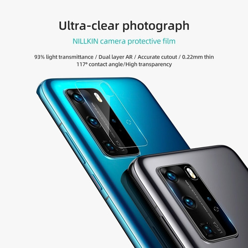 Imagem 6 de 7 de Pelicula Camera Traseira Huawei P40 Pro Tela 6.4