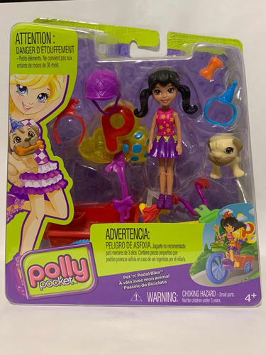 Polly Pocket - Paseo En Bicicleta - Mattel