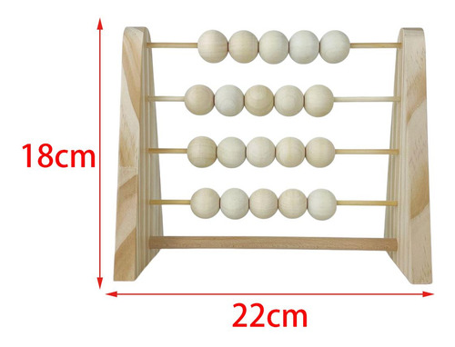 De Madera Para Niños Matemáticas Contadores De Ábaco De