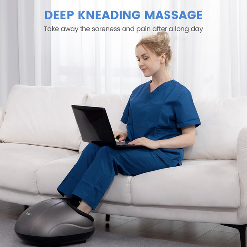 Máquina Massageadora De Pés Breo Shiatsu Deep Tissue Com Cal