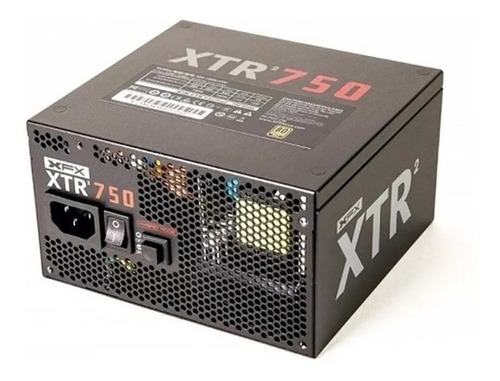 Fonte de alimentação para PC XFX P1-0750-XTR2 750W 100V/240V