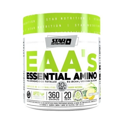 Aminoacido Essential Amino Eaa´s  X360gr Star Nutrition