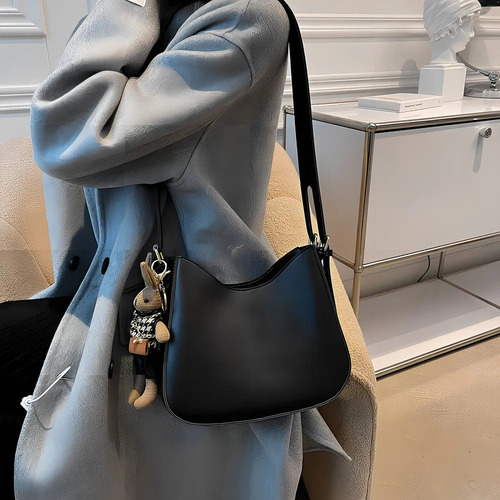 L Bolsa Feminina Transversal Com Design Retro, Versátil E