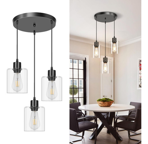 ''lámparas Colgantes Modernas Para Cocina, Isla, Comedor, Do