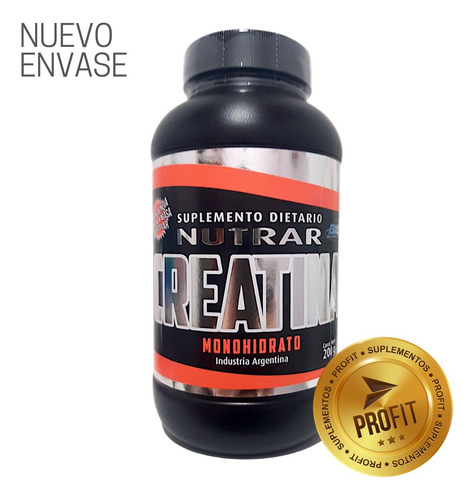 Creatina Premium - Pura  100% Monohidrato - Nutra