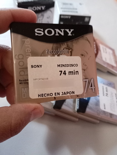 Minidisc Sony 10pz (Usado)