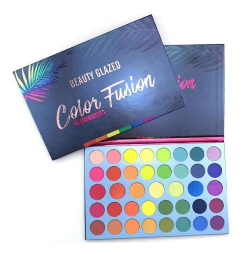 Paleta De Sombras Beauty Glazed Color Fusion 39 Cores