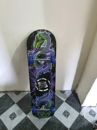 Skateboard Patineta 7 Capas 80x20 Cm