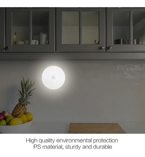 Sensor Luz Luminaria Led Noturna Automatico Recarregável L60 Cor da luz Branco-frio 127/220V