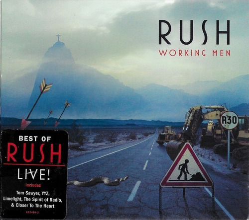 Rush Working Men Best Of Live! Cd Nuevo Cerrado En Stock 
