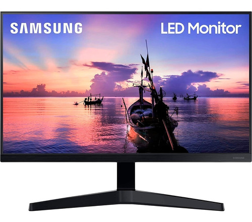 Monitor gamer Samsung F24T35 led 24" azul grisáceo oscuro 100V/240V