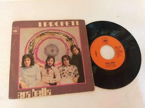 I Profeti Era Bella Vinilo Simple 7' Orig Italia Rock 1971