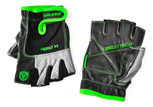 Guantes Ciclismo Dedos Cortos Vairo Fitness Hero Proteccion