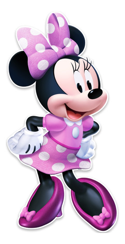 Mimi Minnie Mouse Rosa Fiesta Adorno Móvil Decoración Min0m1