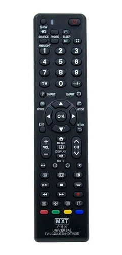 Controle Remoto Universal Mxt P-914 Para Tv Philips