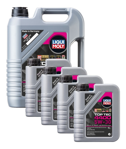 Aceite Motor Top Tec 4400 5w30 Liqui Moly 9lts Acea C4 Dpf