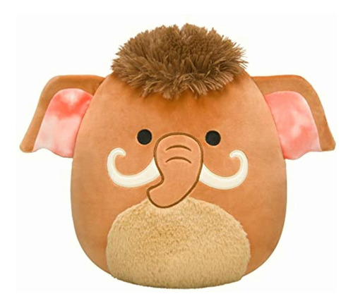 Squishmallows Mamut De Lana Café De 14 Pulgadas Con