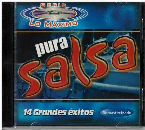 Cd - Pura Salsa / Serie Lo Maximo - Original Y Sellado