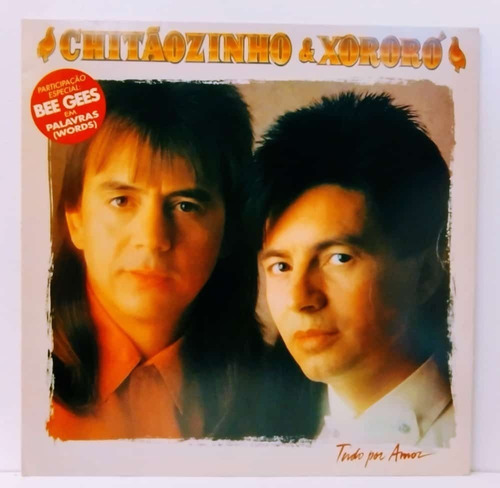 Chitãozinho & Xororó Tudo Por Amor - Lp Disco De Vinil