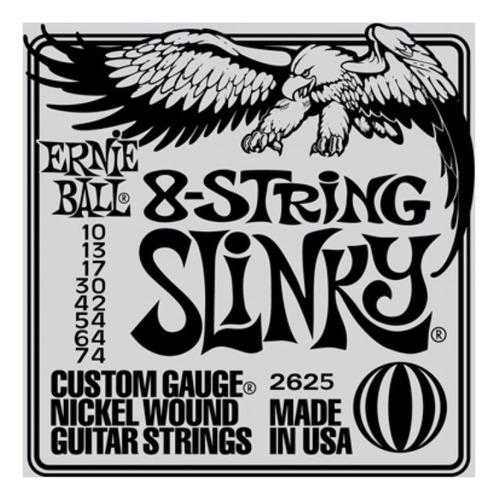 Cuerda Para Guitarra Electrica Ernie Ball Nickel-wound