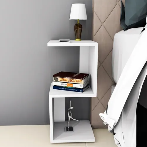 Mesa De Cabeceira Criado Nicho Mesinha Quarto Amsterda Mudo
