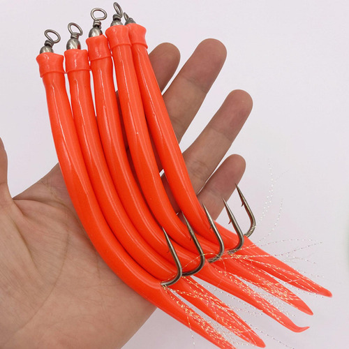 3 Anzuelo De Pesca Suave, Señuelo De Pesca Al Aire Libre
