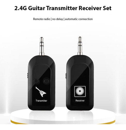 Accesorios De Guitarra Sistema Inalámbrico Recargable 2.4g