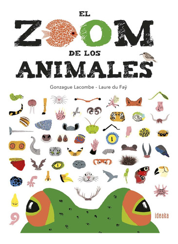 El zoom de los animales, de Gonzague Lacombe / Laure du Faÿ. Editorial Edelvives en español, 2019