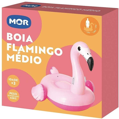 Boia Flamingo Inflável Tamanho M Piscina Praia 1976 Mor