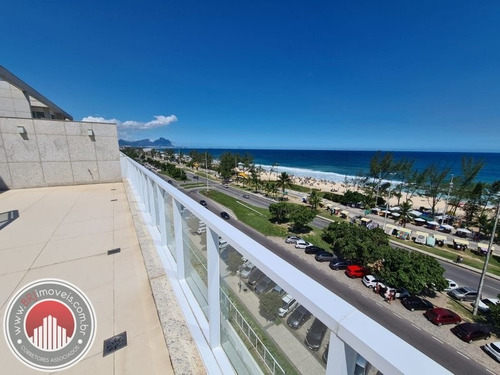 Imagem 14 de 15 de Apartamento Frente Mar Recreio Do Bandeirantes - Mobiliado - Apartamento A Venda No Bairro Recreio Dos Bandeirantes - Rio De Janeiro, Rj - O-91684