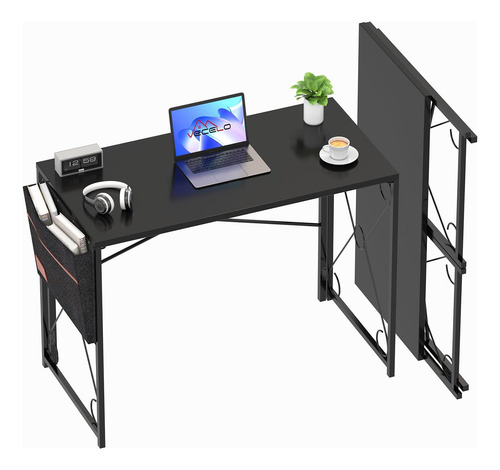 Mesa Plegable Computadora De Escritura, De Acero Resist...