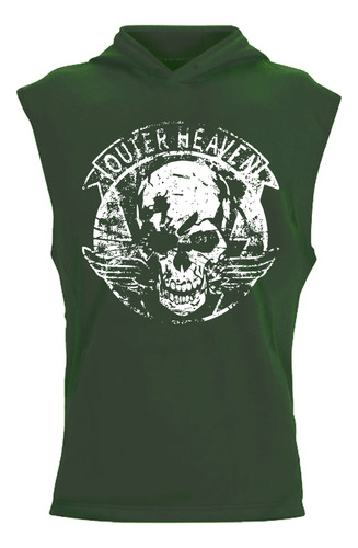 Musculosa Olimpica Con Capucha Gym Metal Gear - Outer Heaven
