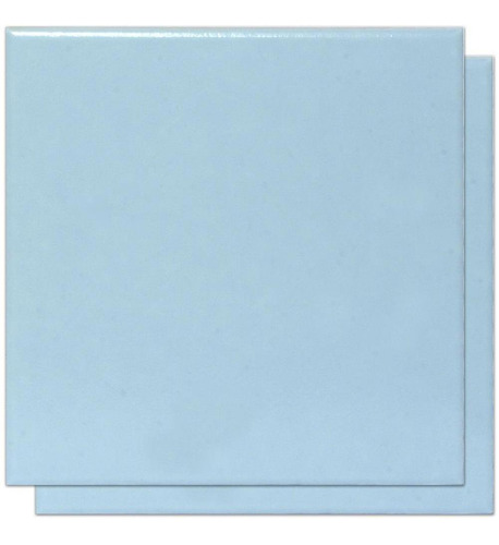 Imagem 1 de 2 de Revestimento Cerâmico Borda Azul Piscina Liso 20x20cm 1,72m²
