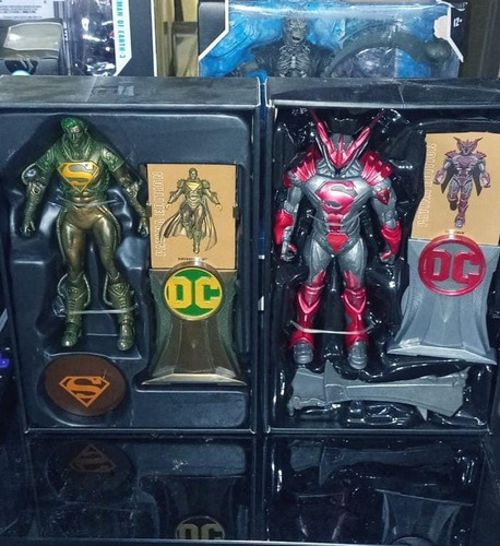 Superman Y Superboy Edticion Platinum Pack Mcfarlane Dc Mult (Usado)