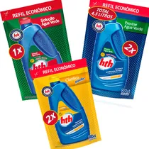 Comprar Kit Limpeza Maxfloc Algicida Manutenção Choque Piscinas Cu002F 5