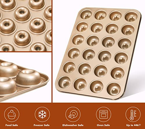 Bandeja Pequeña Para Rosquillas Webake, Antiadherente, 24 Ca
