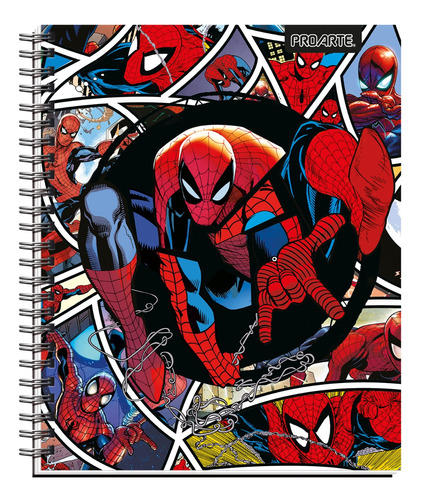 Cuaderno Universitario Proarte 100 Hojas Spiderman