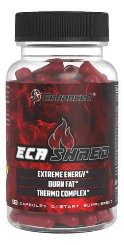Enhanced Labs Eca Shred Fat Burner - 5 Potentes Píldoras Pa