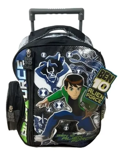 Mochila Carrito Ben 10 Alien Force 12 PLG Footy Art Mb912