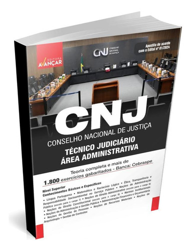 Apostila Cnj - Técnico Judiciário - Área Administrativa