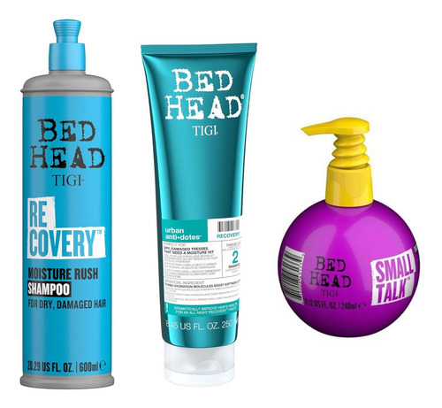 Tigi Recovery Sh 400ml + Ac 200ml + Small Talk