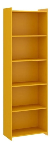 Biblioteca Que Sal Que Sal Color Amarillo 1.83m X 57cm X 30cm Con 4 Estantes