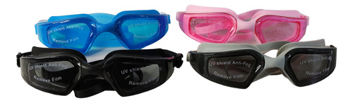 Gafas Natación Adultos Niños Filtro Uv + Tapa Oídos Piscina