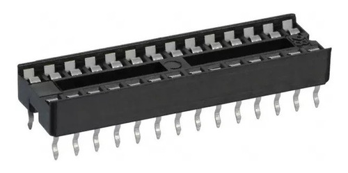 6 Base Socket Zocalo 24 Pines Dip Angosta Dip24