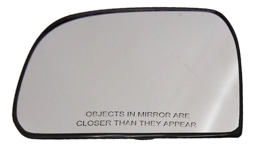 Lente Com Base Retrovisor Hyundai Tucson 04/17 Com Térmico