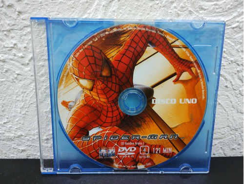 Dvd Spiderman 2002 Solo Disco Usado Original 