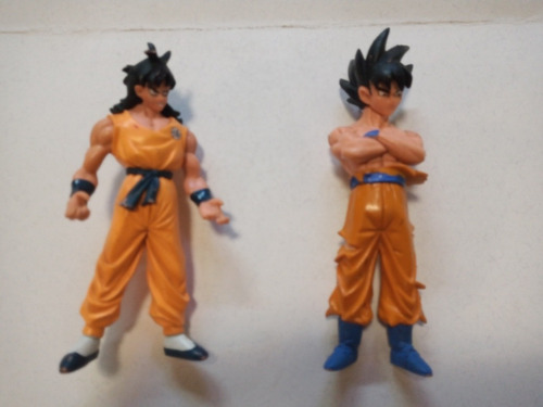 Muñecos Dragón Ball. Goku Y Yamcha. 