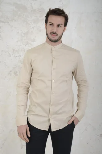 Camisa cuello mao con moño hotsell