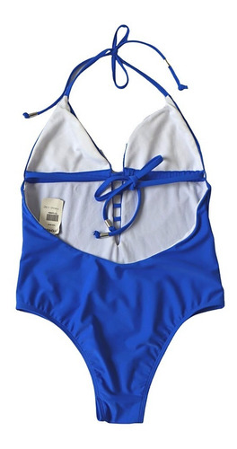 Traje De Baño Azul Rey Completo Express
